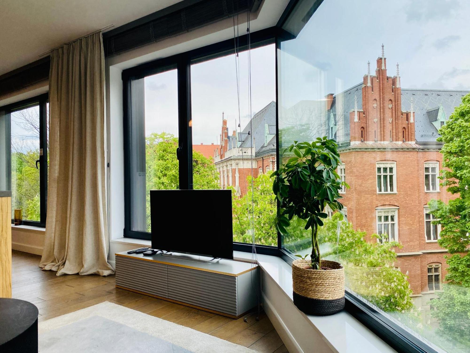 Panorama View By Mint Apartment 크라쿠프 외부 사진
